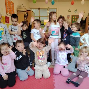 Gosti čitači u skupini Zečići