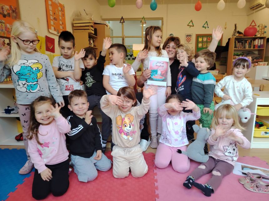 Gosti čitači u skupini Zečići