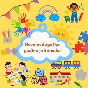 Sretan početak nove pedagoške godine! Sretan početak nove pedagoške godine!