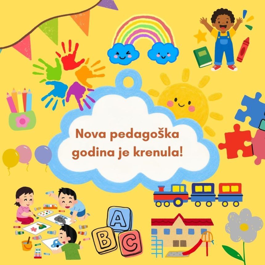 Sretan početak nove pedagoške godine!